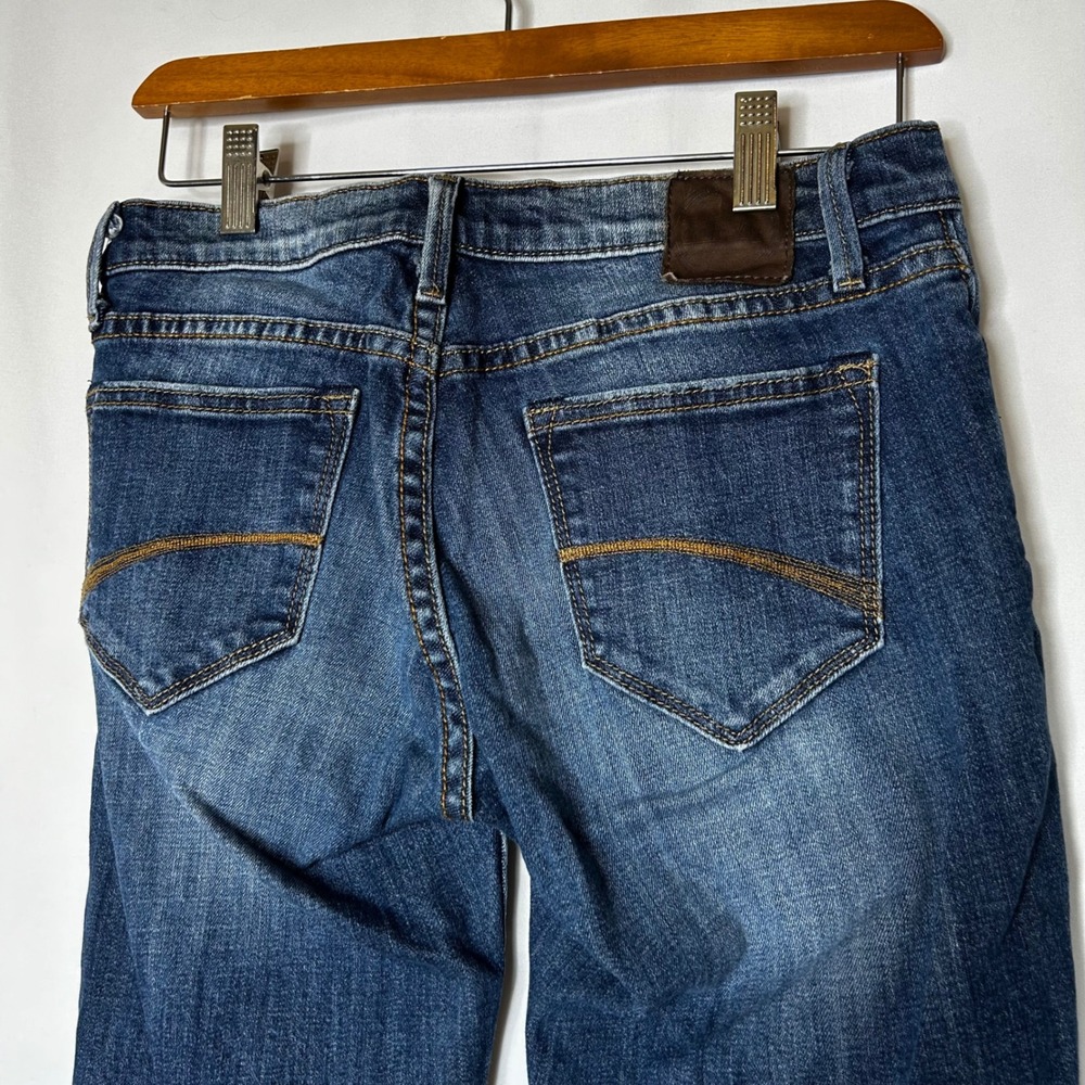 Driftwood Jeans Size 27 Denim Patchwork Embroidered Accent Skinny Mid Rise - Picture 6 of 10